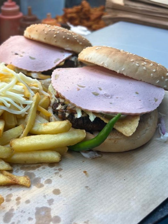 Gourmet Burgers served at Eastie’s takeaway in Kilbirnie
